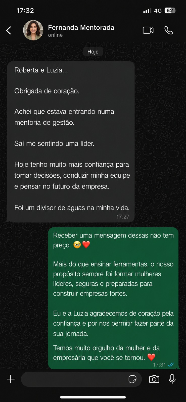 Depoimento de Fernanda, aluna do Método ELLAS