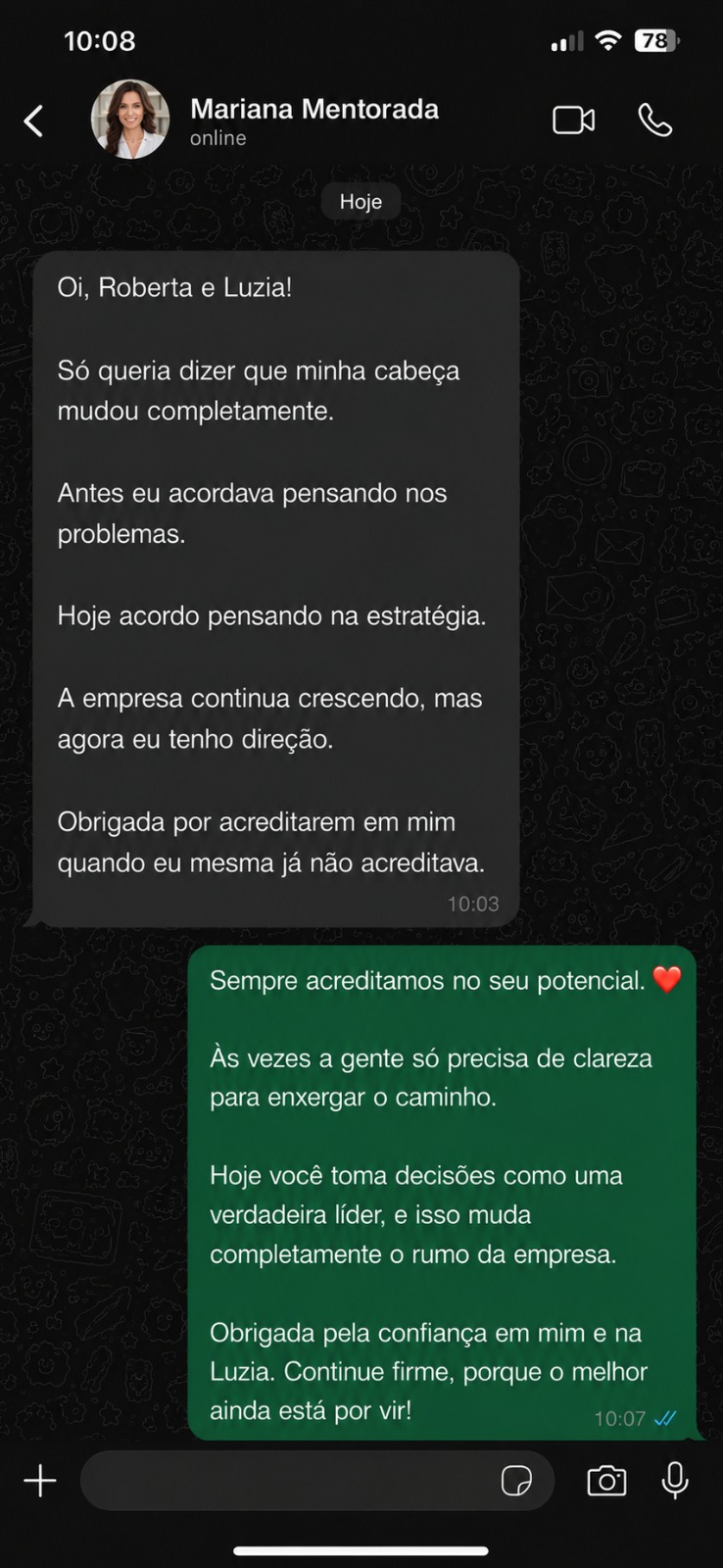 Depoimento de Mariana, aluna do Método ELLAS